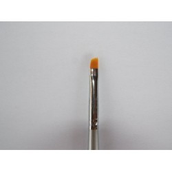 Pensula profesionala gel french #6 tesita, gri